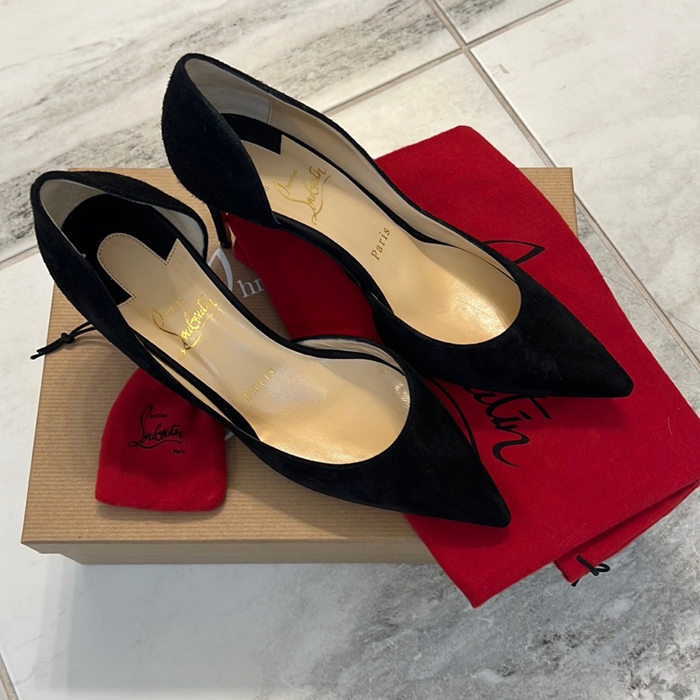 Christian Louboutin new in box. Complete set